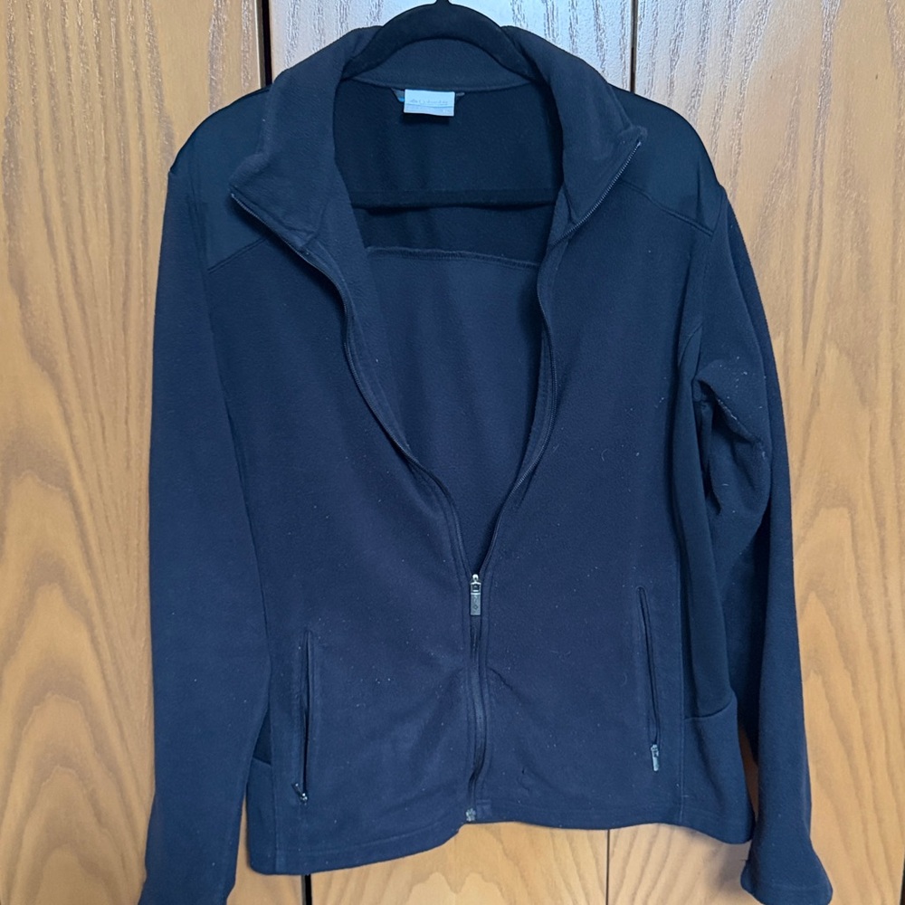 Columbia Black Full-Zip Sweatshirt